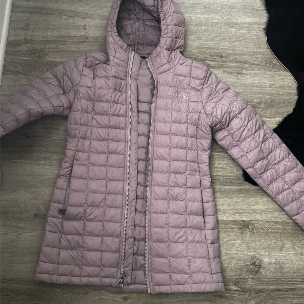 North face Girls SZ 10/12 Lavender lightweight Jacket